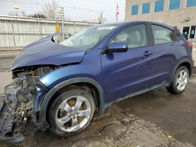 3CZRU6H31GM727887 - 2016 HONDA HR-V LX BLUE photo 1