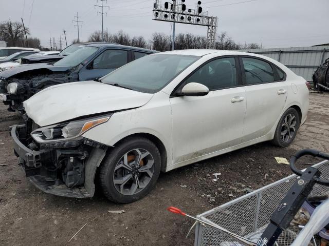 3KPF24AD2KE092350 - 2019 KIA FORTE FE WHITE photo 1