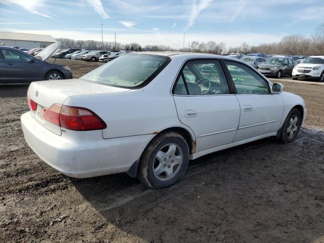 1HGCG1659YA057855 - 2000 HONDA ACCORD EX WHITE photo 3