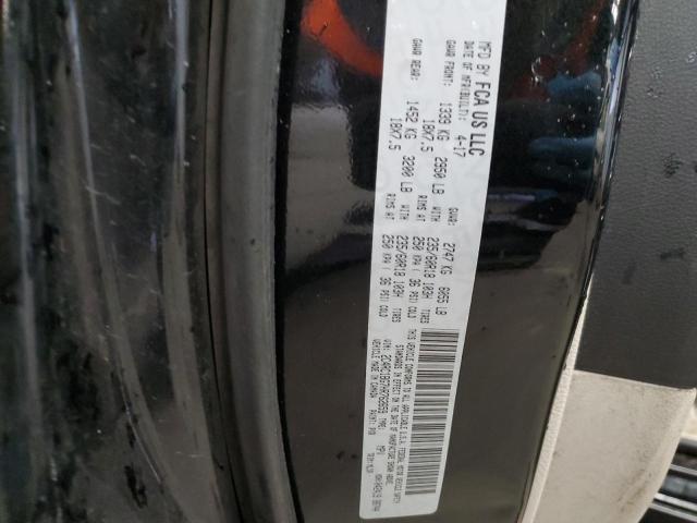 2C4RC1BG7HR762659 - 2017 CHRYSLER PACIFICA TOURING L შავი ფოტო 13