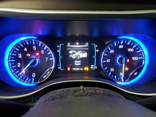 2C4RC1BG7HR762659 - 2017 CHRYSLER PACIFICA TOURING L შავი ფოტო 9