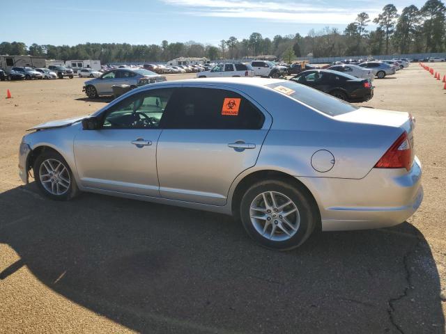 3FAHP0GA5BR196426 - 2011 FORD FUSION S SILVER photo 2