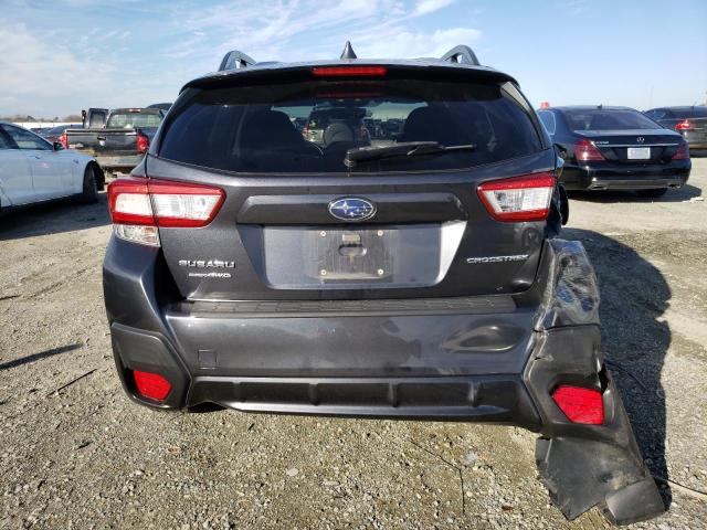 JF2GTABC1JH347912 - 2018 SUBARU CROSSTREK PREMIUM GRAY photo 6