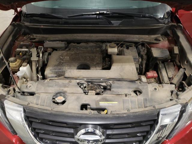 5N1DR2MM0JC644884 - 2018 NISSAN PATHFINDER S RED photo 12