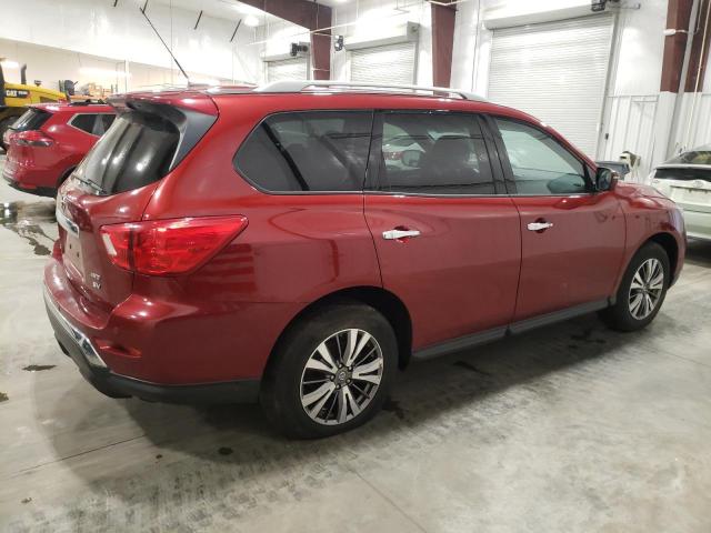 5N1DR2MM0JC644884 - 2018 NISSAN PATHFINDER S RED photo 3