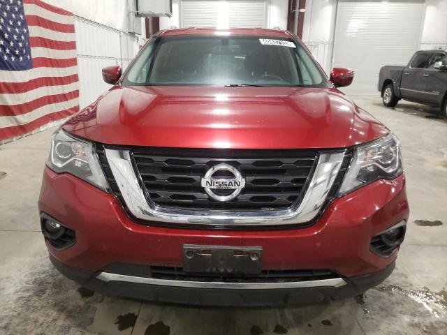 5N1DR2MM0JC644884 - 2018 NISSAN PATHFINDER S RED photo 5