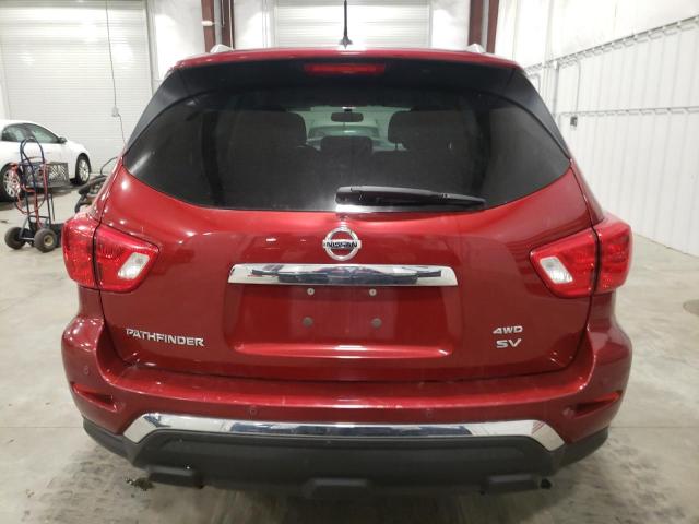 5N1DR2MM0JC644884 - 2018 NISSAN PATHFINDER S RED photo 6