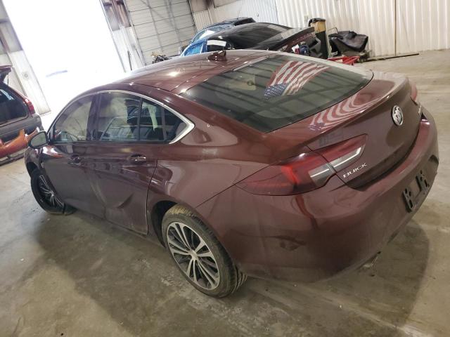 W04GP6SXXJ1110261 - 2018 BUICK REGAL ESSENCE MAROON photo 2