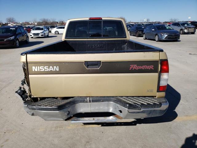 1N6DD26S6WC313455 - 1998 NISSAN FRONTIER KING CAB XE GOLD photo 6