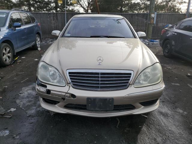 WDBNG70J46A472190 - 2006 MERCEDES-BENZ S 430 GOLD photo 5