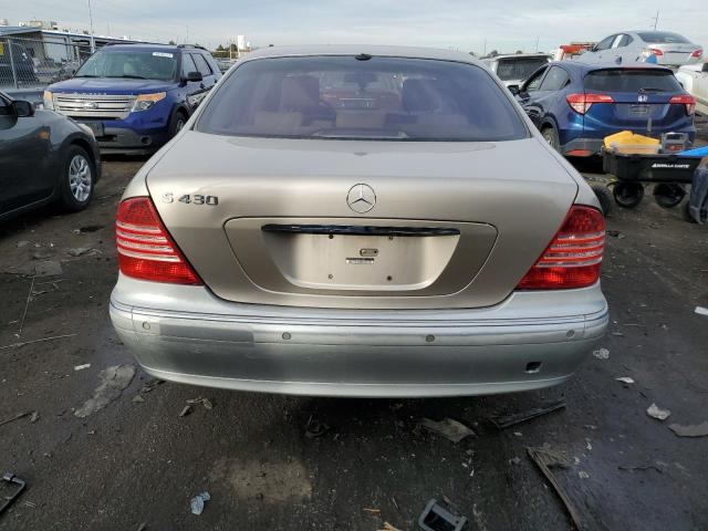 WDBNG70J46A472190 - 2006 MERCEDES-BENZ S 430 GOLD photo 6