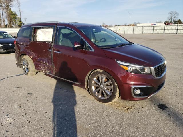 KNDME5C15J6363803 - 2018 KIA SEDONA SXL PURPLE photo 4