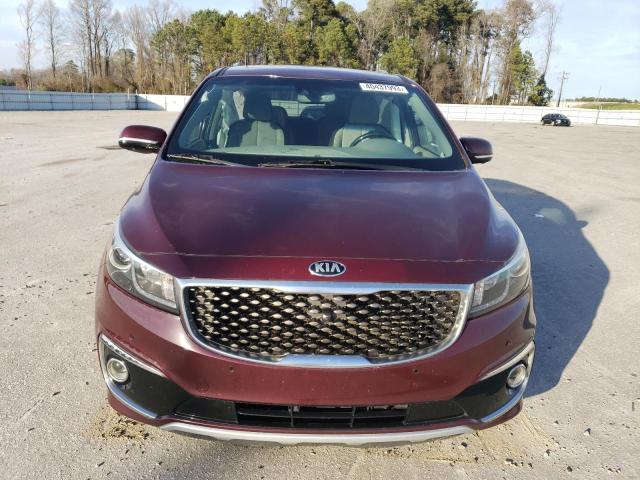 KNDME5C15J6363803 - 2018 KIA SEDONA SXL PURPLE photo 5