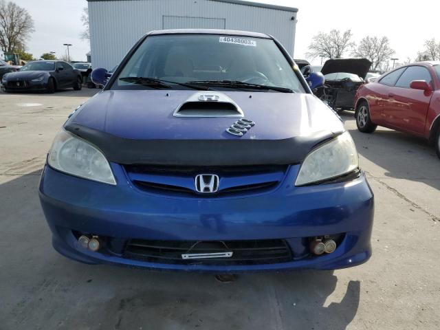 2HGES16364H589842 - 2004 HONDA CIVIC DX VP BLUE photo 5