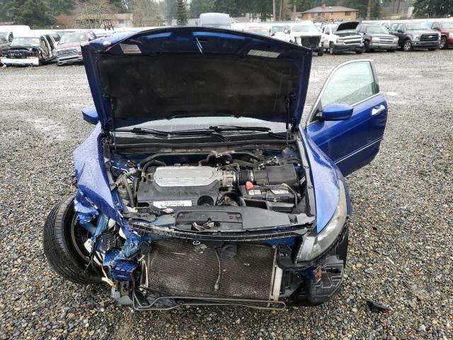 1HGCS22818A007178 - 2008 HONDA ACCORD EXL BLUE photo 11