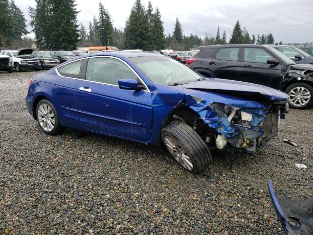 1HGCS22818A007178 - 2008 HONDA ACCORD EXL BLUE photo 4