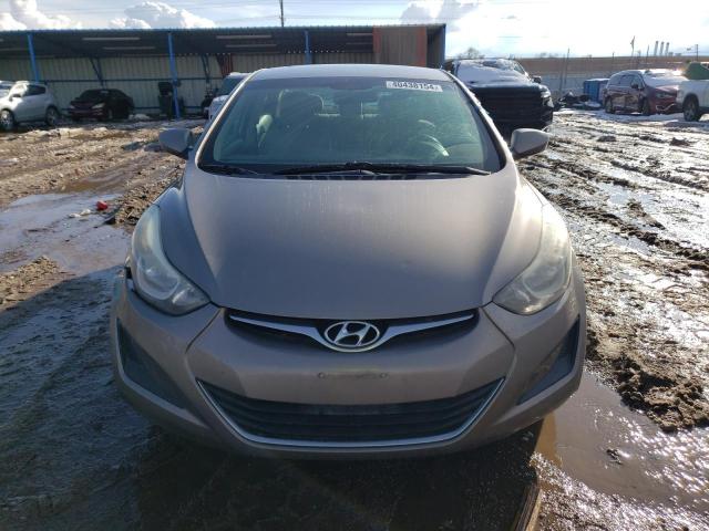 5NPDH4AE1FH623120 - 2015 HYUNDAI ELANTRA SE GRAY photo 5