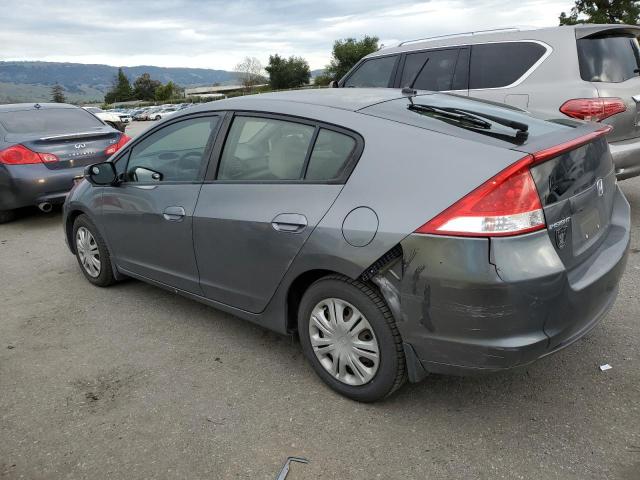 JHMZE2H59BS004445 - 2011 HONDA INSIGHT LX GRAY photo 2