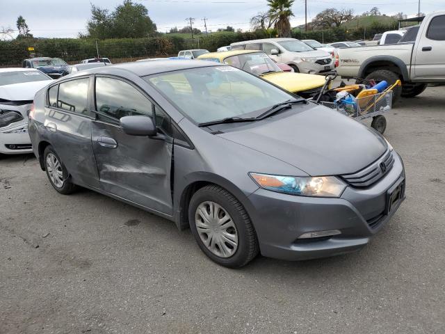 JHMZE2H59BS004445 - 2011 HONDA INSIGHT LX GRAY photo 4