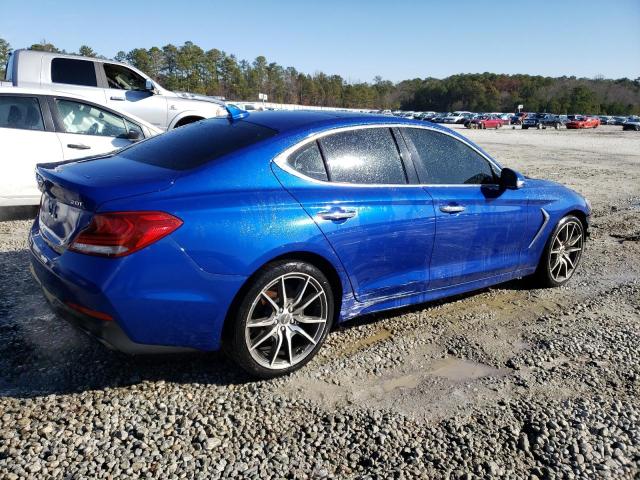 KMTG44LA2MU072235 - 2021 GENESIS G70 PRESTIGE BLUE photo 3