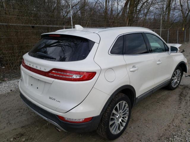 5LMCJ3D91JUL15154 - 2018 LINCOLN MKC RESERVE WHITE photo 3