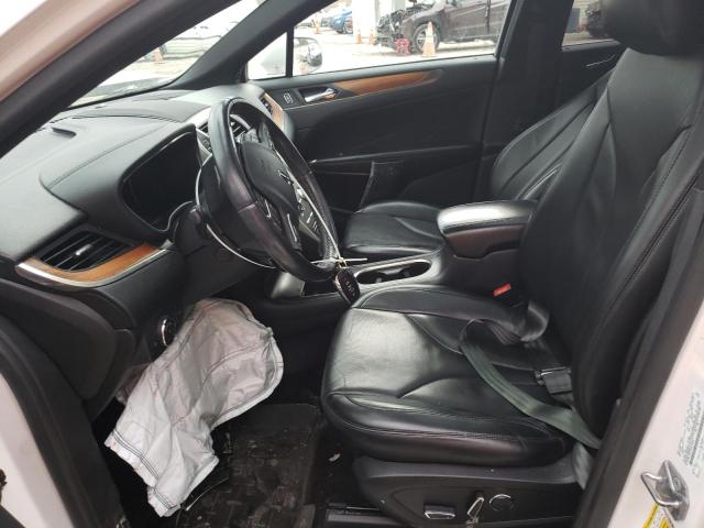 5LMCJ3D91JUL15154 - 2018 LINCOLN MKC RESERVE WHITE photo 7