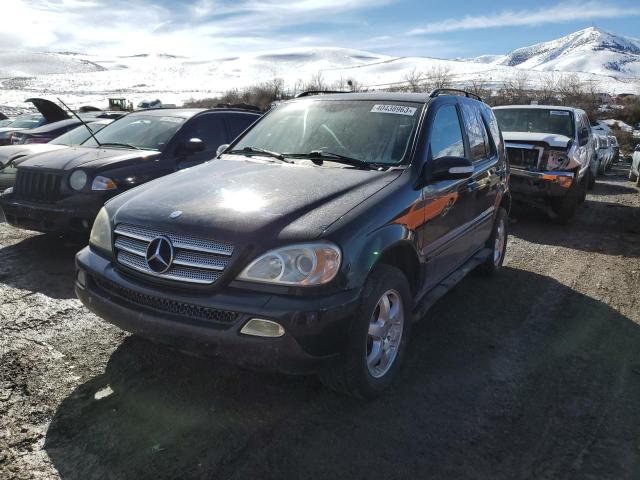 4JGAB75E23A407839 - 2003 MERCEDES-BENZ ML 500 BLACK photo 1