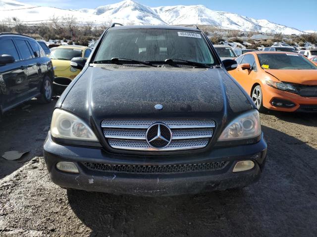 4JGAB75E23A407839 - 2003 MERCEDES-BENZ ML 500 BLACK photo 5