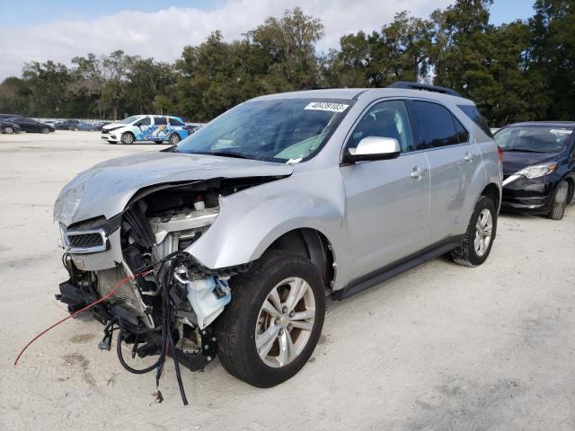 2GNALCEK2F1138165 - 2015 CHEVROLET EQUINOX LT SILVER photo 1