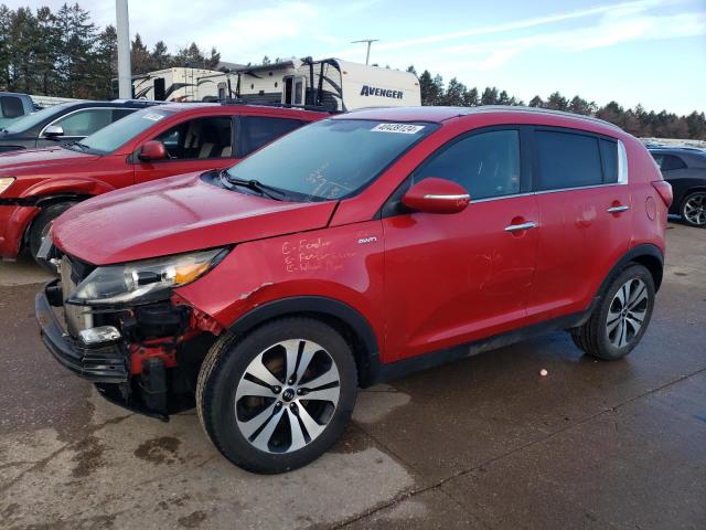 KNDPCCA2XD7458486 - 2013 KIA SPORTAGE EX RED photo 1