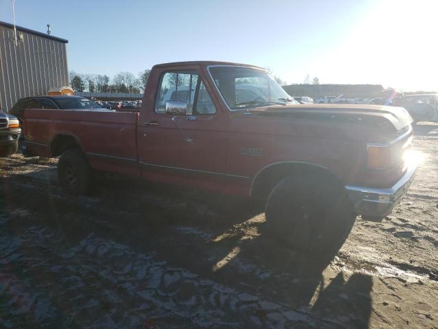 1FTEF15Y1KNA37217 - 1989 FORD F150 RED photo 4