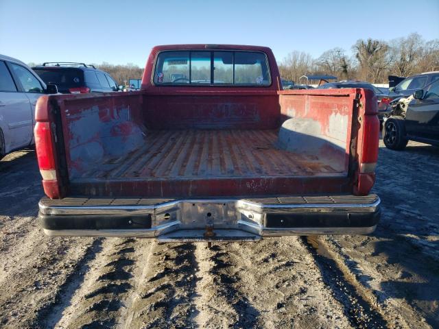 1FTEF15Y1KNA37217 - 1989 FORD F150 RED photo 6