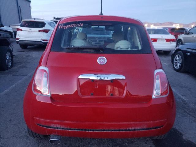 3C3CFFAR1ET276245 - 2014 FIAT 500 POP RED photo 6