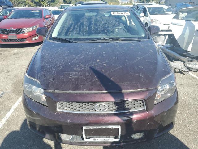 JTKDE167490292125 - 2009 TOYOTA SCION TC ბურგუნდია ფოტო 5