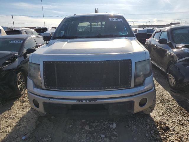 1FTFW1CT5CFA85889 - 2012 FORD F150 SUPERCREW SILVER photo 5