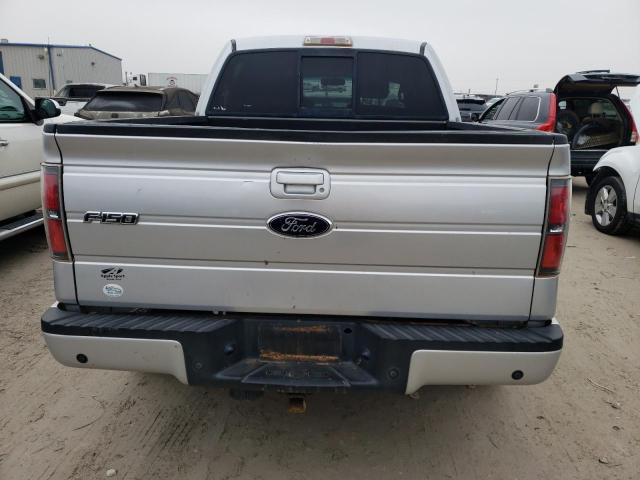 1FTFW1CT5CFA85889 - 2012 FORD F150 SUPERCREW SILVER photo 6