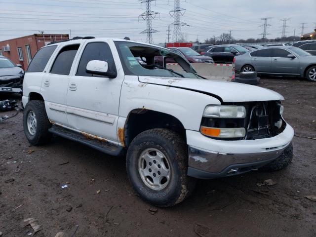 1GNEK13Z64J294804 - 2004 CHEVROLET TAHOE K1500 WHITE photo 4