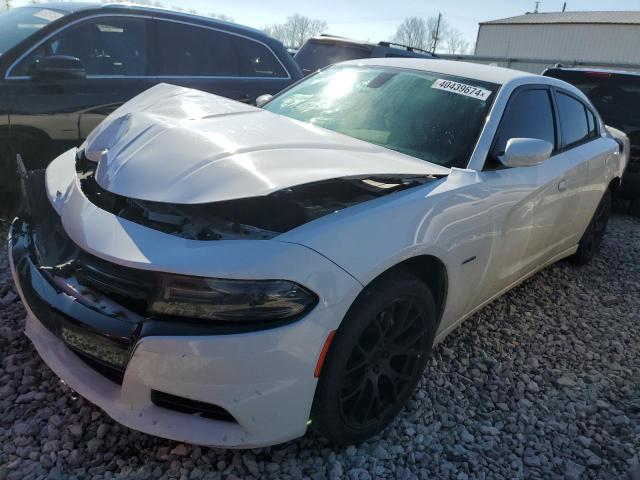 2C3CDXCT4GH185969 - 2016 DODGE CHARGER R/T WHITE photo 1