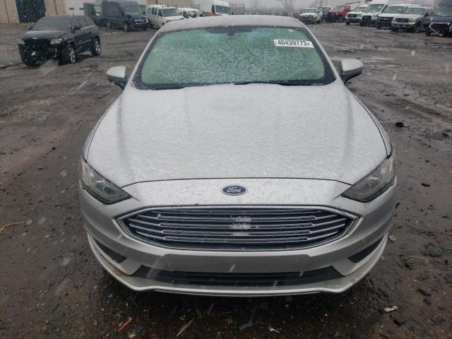 3FA6P0LU7JR128361 - 2018 FORD FUSION SE SILVER photo 5