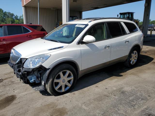 5GALVBED6AJ136250 - 2010 BUICK ENCLAVE CXL WHITE photo 1