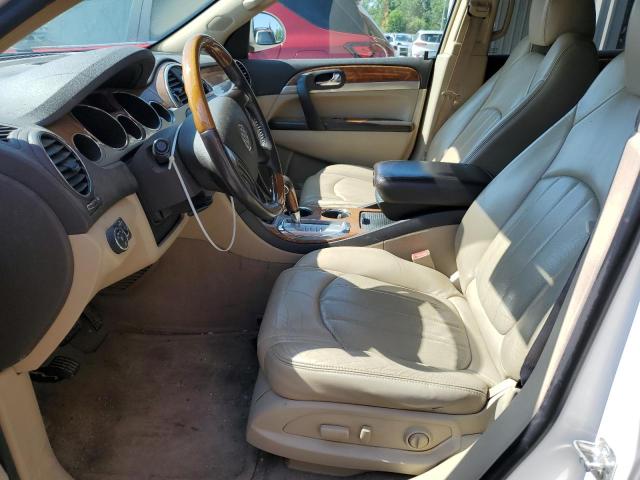 5GALVBED6AJ136250 - 2010 BUICK ENCLAVE CXL WHITE photo 7