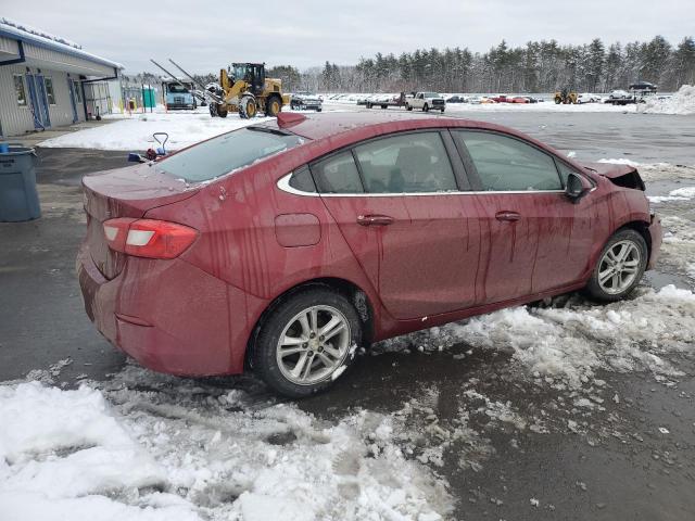 1G1BE5SM6H7177347 - 2017 CHEVROLET CRUZE LT MAROON photo 3