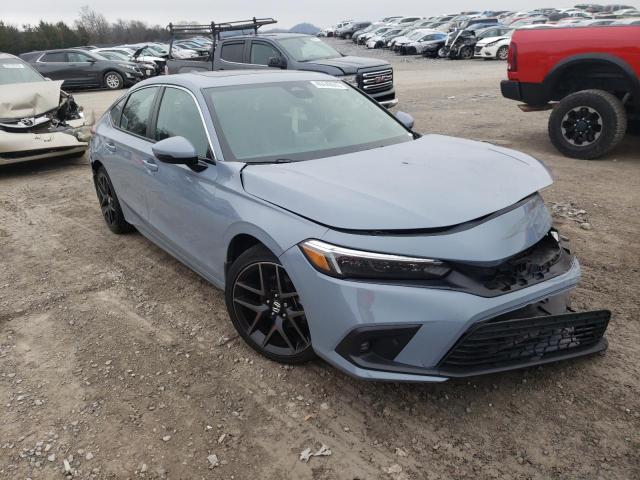 19XFL1H88NE009643 - 2022 HONDA CIVIC SPORT TOURING Көк фото 4