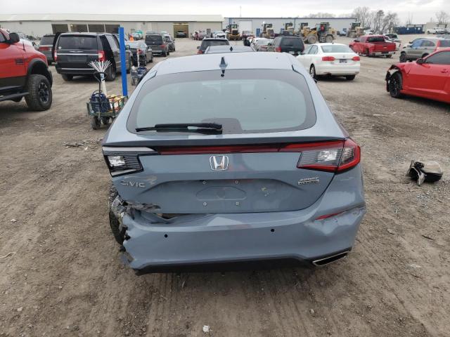 19XFL1H88NE009643 - 2022 HONDA CIVIC SPORT TOURING Көк фото 6