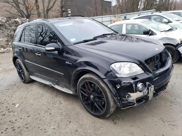 4JGBB77E68A391590 - 2008 MERCEDES-BENZ ML 63 AMG BLACK photo 4