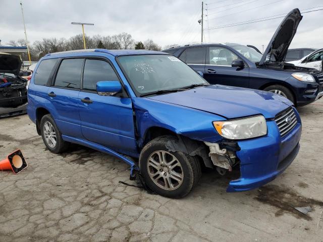 JF1SG66618H732529 - 2008 SUBARU FORESTER SPORTS 2.5X BLUE photo 4