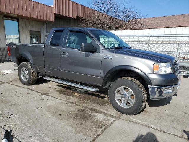 1FTPX14545NA12264 - 2005 FORD F150 GRAY photo 4