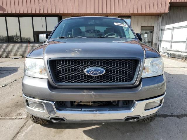 1FTPX14545NA12264 - 2005 FORD F150 GRAY photo 5