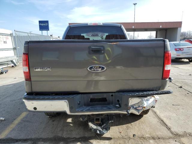 1FTPX14545NA12264 - 2005 FORD F150 GRAY photo 6