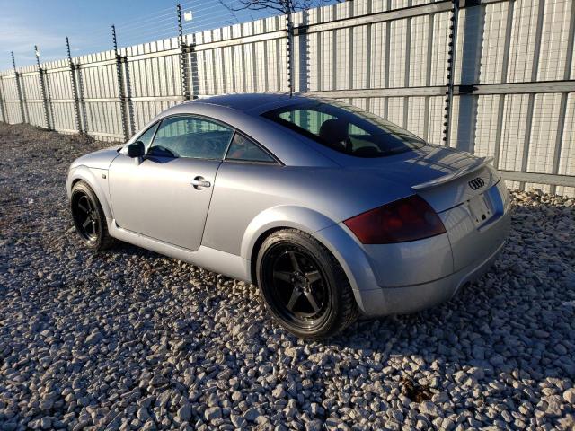 TRUWT28N421024530 - 2002 AUDI TT QUATTRO SILVER photo 2